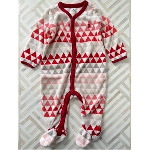 GAP Baby Geometric Velour Footie, 6-9mo